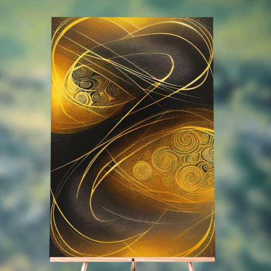 EVA 3 Abstract Design Acryl Teken Acryl Bord (Neutraal)