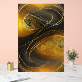 EVA 3 Abstract Design Acryl Teken Bord (Huwelijk)