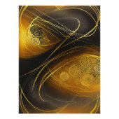 Eva 3 Abstract Design Poster (Voorkant)