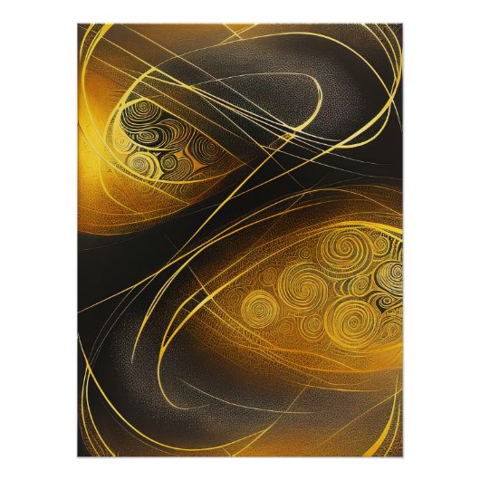 Eva 3 Abstract Design Poster (Voorkant)