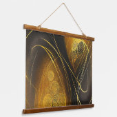 EVA 3 Abstract Ontwerp Hangend Wandkleed (Gebogen)