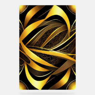 EVA 4 Abstract Design Acryl Teken Bord