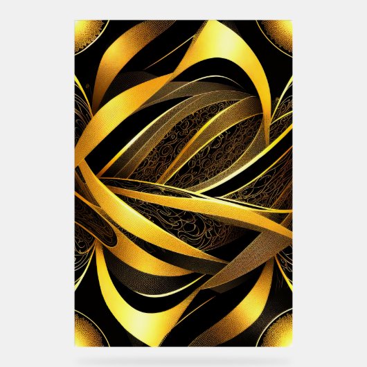 EVA 4 Abstract Design Acryl Teken Bord (Voorkant)