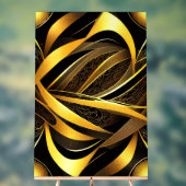EVA 4 Abstract Design Acryl Teken Bord (Neutraal)