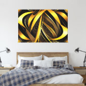 Eva 4 Abstract Design Canvas (Insitu (Slaapkamer))