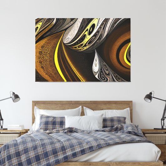 Eva 5 Abstract Design Canvas (Insitu (Slaapkamer))