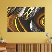 Eva 5 Abstract Design Canvas Afdruk (Insitu (Woonkamer))