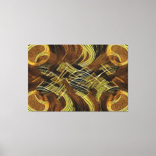 Eva 6 Abstract Design Canvas Afdruk