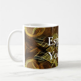 Eva 6 Abstract Design Classic Mok