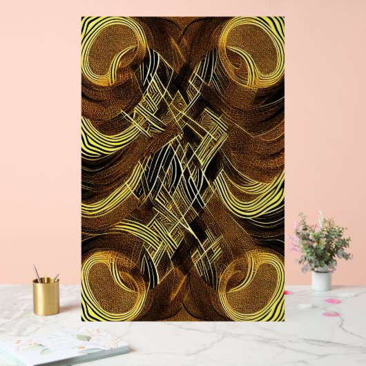 EVA 6 Abstract Ontwerp Acryl Teken Acryl Bord (Huwelijk)