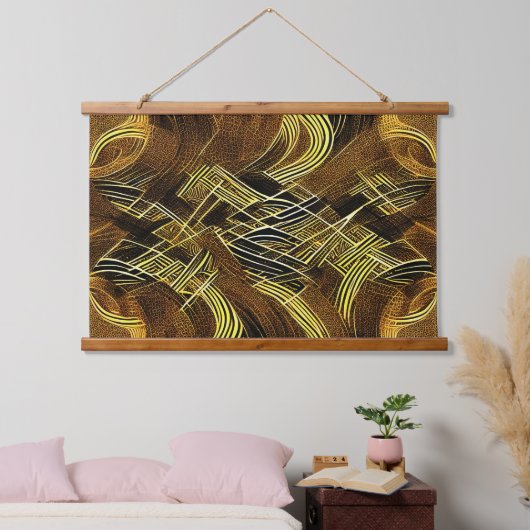 EVA 6 Abstract ontwerp Hangend Wandkleed (Slaapkamer)