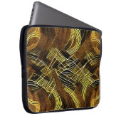 EVA 6 Abstract ontwerp Laptop Hoesje Laptop Sleeve (Voorkant Rechts)