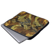 EVA 6 Abstract ontwerp Laptop Hoesje Laptop Sleeve (Voorkant onderkant)