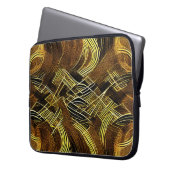 EVA 6 Abstract ontwerp Laptop Hoesje Laptop Sleeve (Voorkant Links)