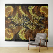 EVA 6 Abstract Ontwerpwandtapijt Wandkleed (In Situ (horizontaal))