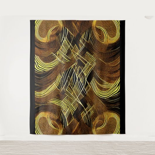EVA 6 Abstract Ontwerpwandtapijt Wandkleed (Voorkant)