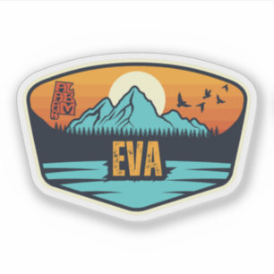 Eva, Alabama Sticker