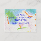 Eva bizness card visitekaartje (Achterkant)