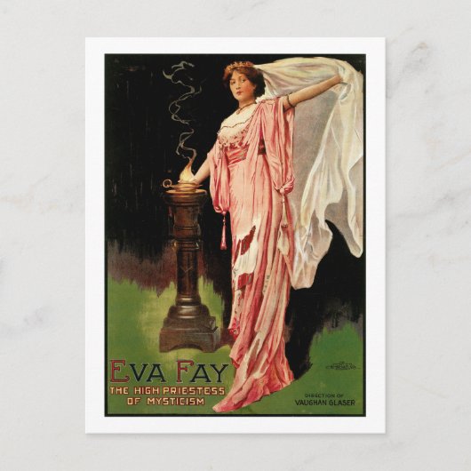 Eva Fay ~ De hoge prioriteit van het mysticisme Briefkaart (Voorkant)