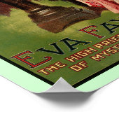 Eva Fay ~The High Priestess of Mysticism Poster (Hoek)