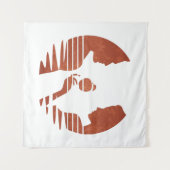 Eva geeft Adam een appel, Grunge versie 3/3 Wandkleed (Voorkant (horizontaal))