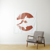 Eva geeft Adam een appel, Grunge versie 3/3 Wandkleed (In Situ (horizontaal))