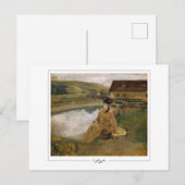 Eva Gonzalès #3 - Fine Art Briefkaart (Voorkant / Achterkant)