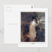 Eva Gonzalès #4 - Kunstkaart Briefkaart (Voorkant / Achterkant)