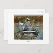 Eva Gonzalès #7 - Fine Art Briefkaart (Voorkant / Achterkant)