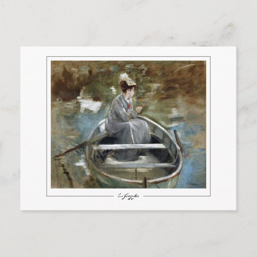 Eva Gonzalès #7 - Fine Art Briefkaart (Voorkant)