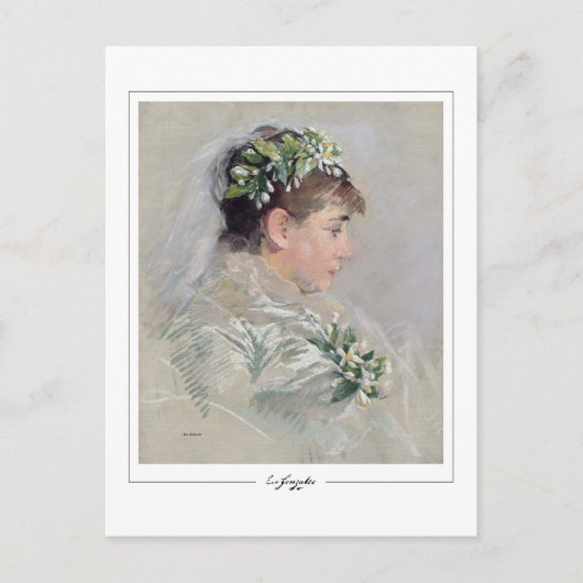 Eva Gonzalès #8 - Fine Art Briefkaart (Voorkant)