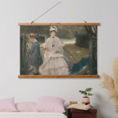 Eva Gonzales Nanny en Child Impressionism Art Hangend Wandkleed (Slaapkamer)