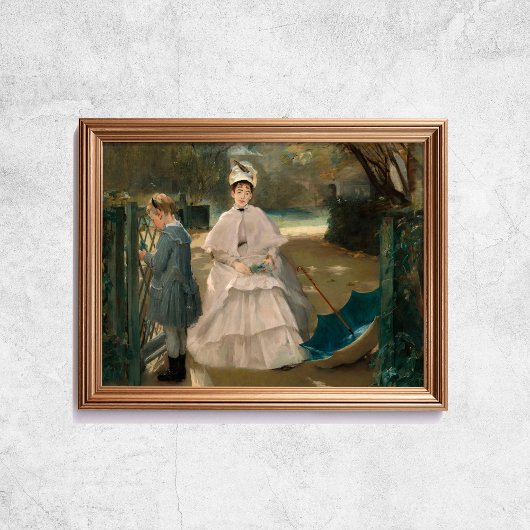 Eva Gonzales Nanny en Child Impressionism Art Poster