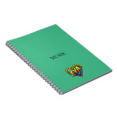 Eva Hart Groen Notitieboek (Rechterzijde)