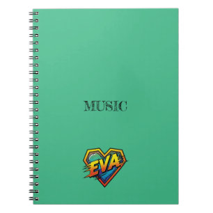 Eva Hart Groen Notitieboek