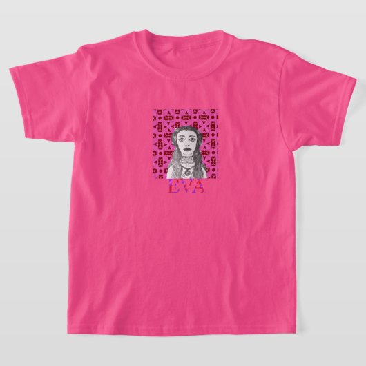 Eva met tekst t-shirt (Laagn)