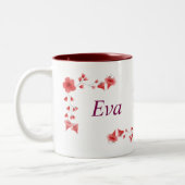 Eva naam Mok – Custom Coffee Cup met An (Links)