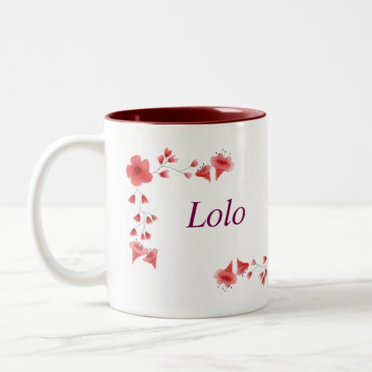 Eva naam Mok – Custom Coffee Cup met An (Links)