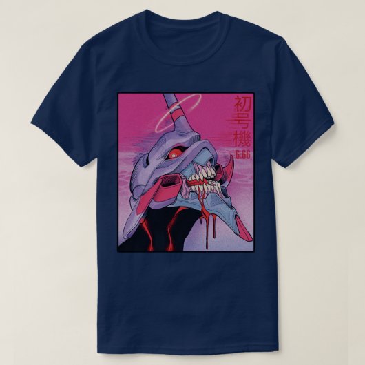 EVA Neon Genesis Evangelion T-shirt (Design voorkant)