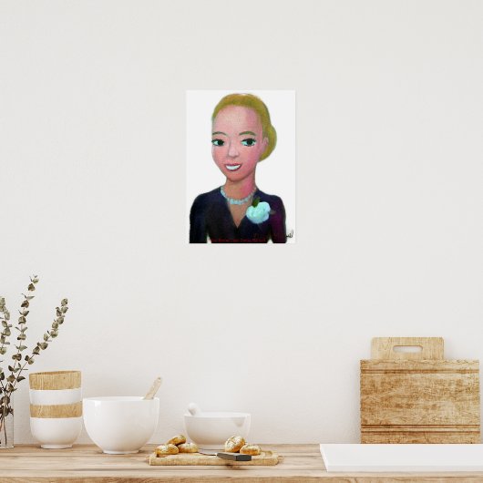 Eva Perón Poster (Keuken)