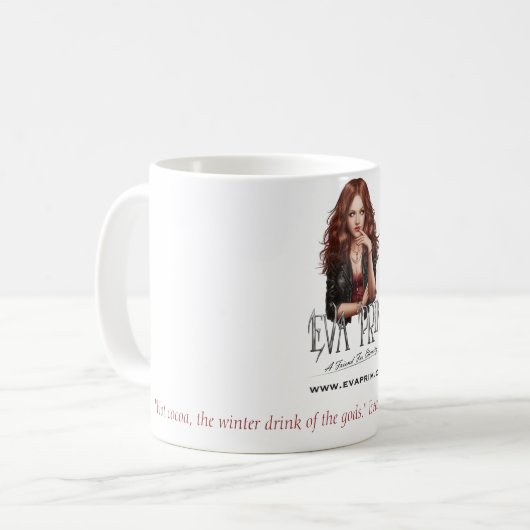 Eva Prim Logo Mok (Voorkant links)