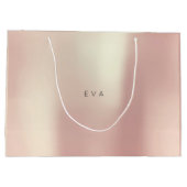 EVA Roos Gold Blush Parly Minimal Gift Large Cadeautasje (Achterkant)