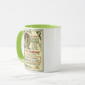 Eva Tanguay Keator Opera House Art Nieuw Poster Mok (Voorkant links)