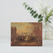 Evacuatiedag Washington Entry New York City Briefkaart (Staand voorkant)