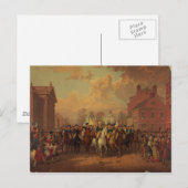 Evacuatiedag Washington Entry New York City Briefkaart (Voorkant / Achterkant)