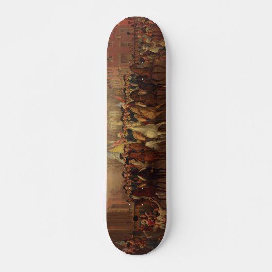 Evacuatiedag Washington Entry New York City Persoonlijk Skateboard (Voorkant)