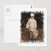 evacué | BRIEFKAART (Voorkant / Achterkant)