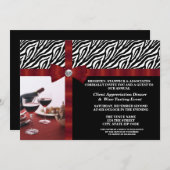 Evaluatie van corporate Event Client Kaart (Voorkant / Achterkant)