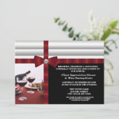 Evaluatie van corporate Event Client Kaart (Staand voorkant)