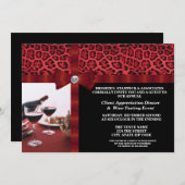 Evaluatie van corporate Event Client Kaart (Voorkant / Achterkant)